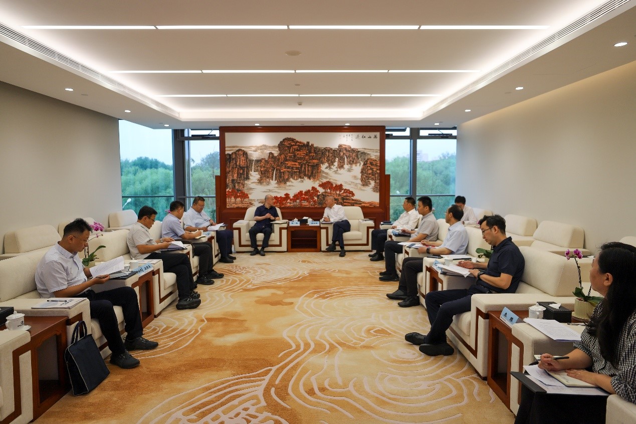 公司領導與山西省發展改革委領導座談交流